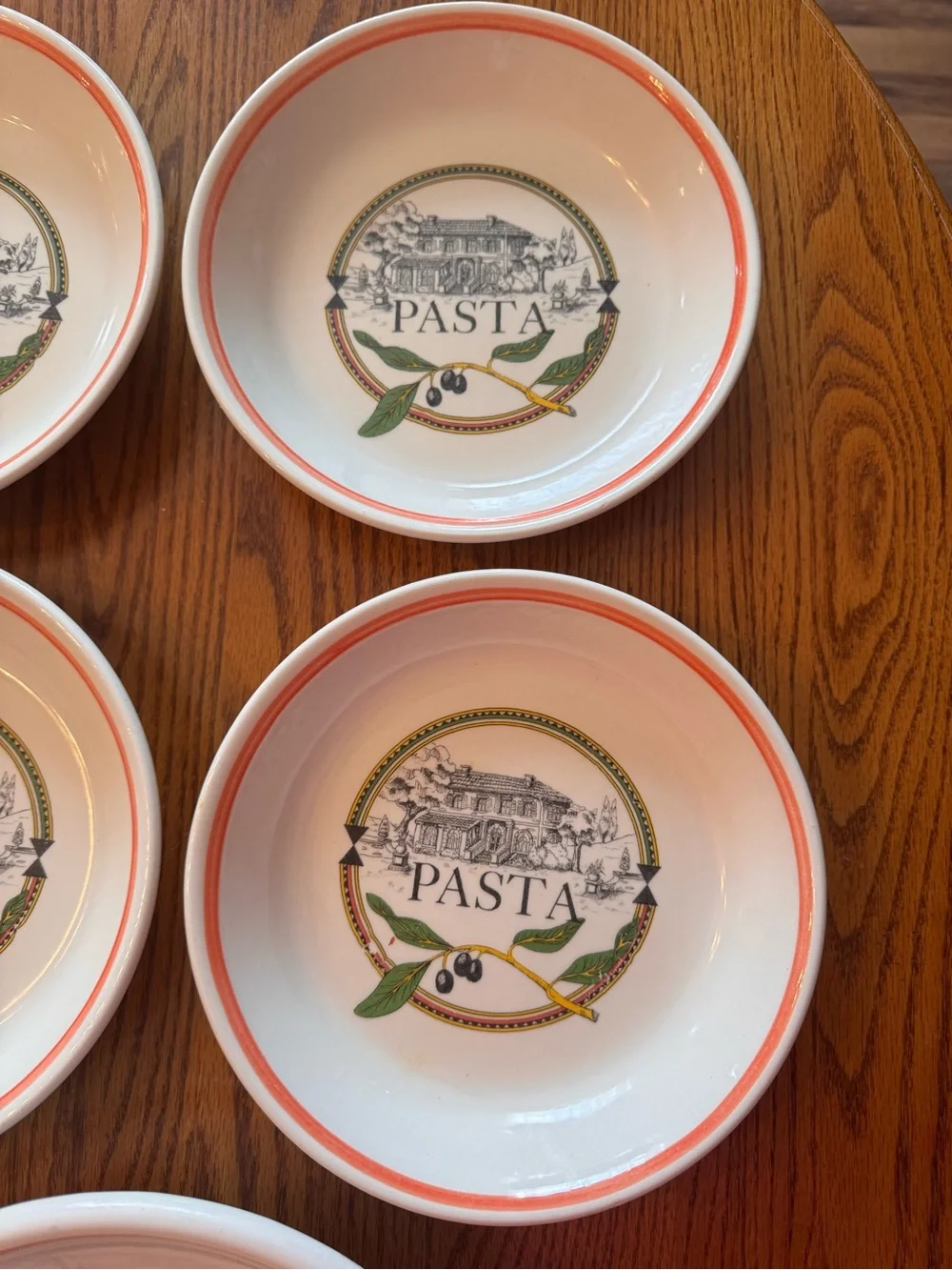 Vintage Himark, Made in Italy, Pasta Serving Bowl Set – 5 Piece Italian Ceramic